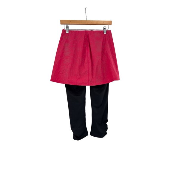 Skirt‎ Sports Reflective Safety Capri Skirt S Cosmic Pink/Black Performance Fit - Picture 2 of 8